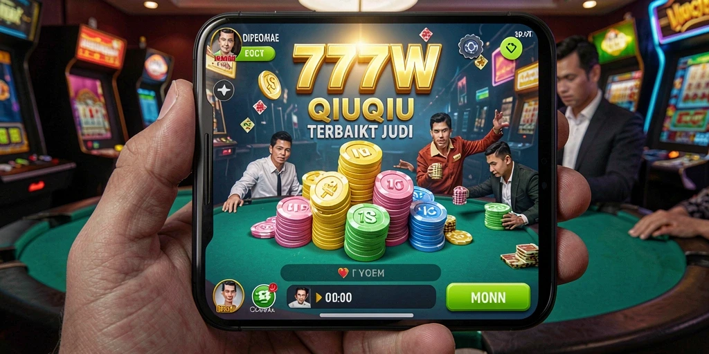 Tampilan gameplay seru dari 7777W yang menegangkan.