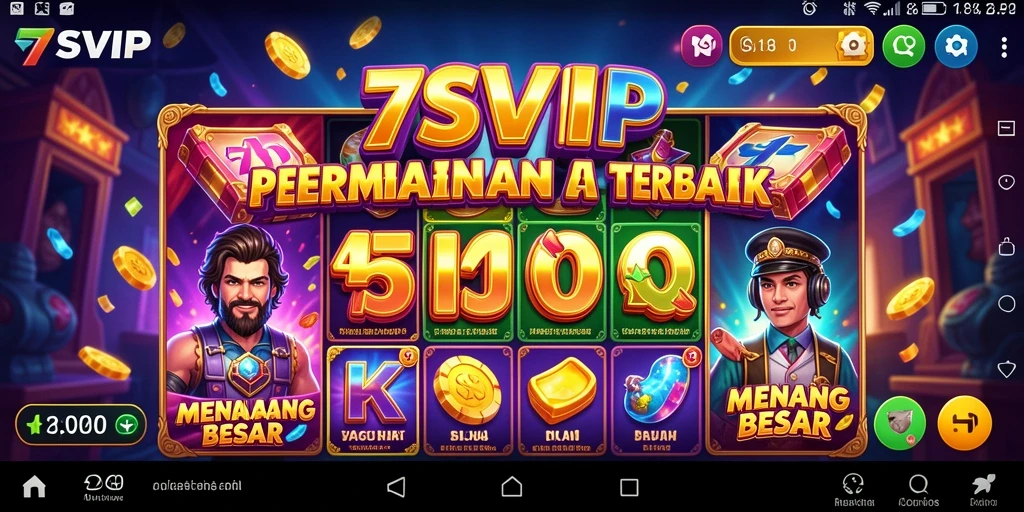 Screenshot gameplay <strong>7SVIP</strong> menampilkan keseruan bermain Slot.