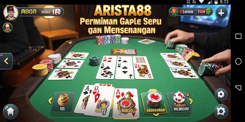 Tampilan Gameplay ARISTA88 yang Seru dan Interaktif