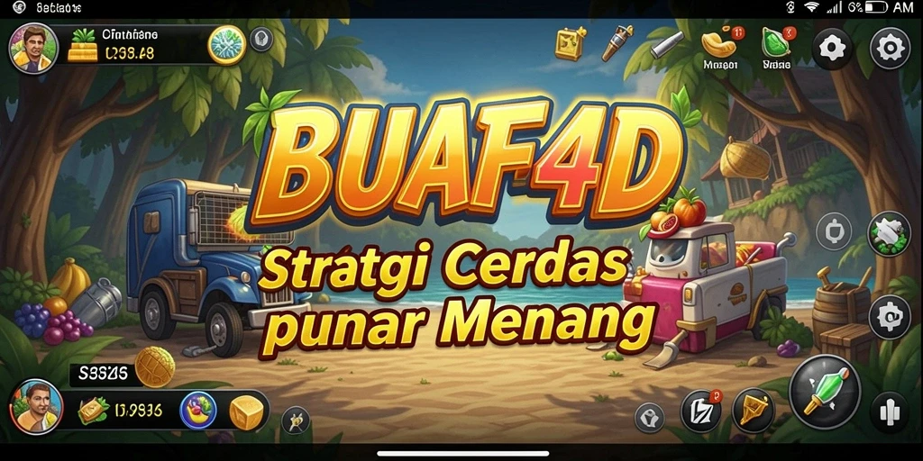 Tampilan gameplay menarik dari BUAH4D yang penuh strategi.