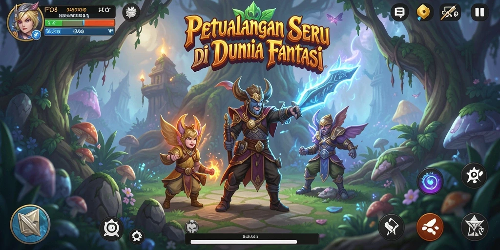 Tangkapan layar dari gameplay FO8 menampilkan momen petualangan seru.