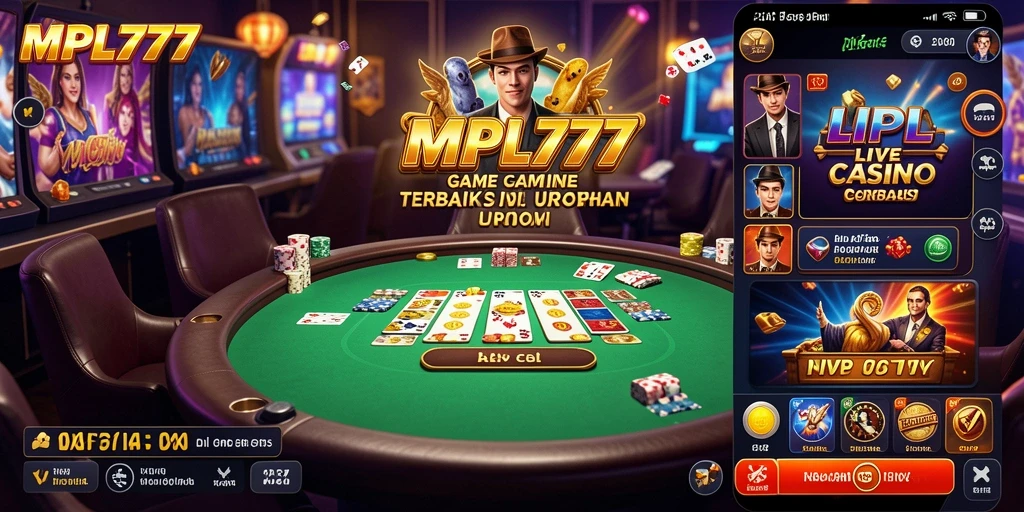Tampilan gameplay Live Casino yang menegangkan dan interaktif.