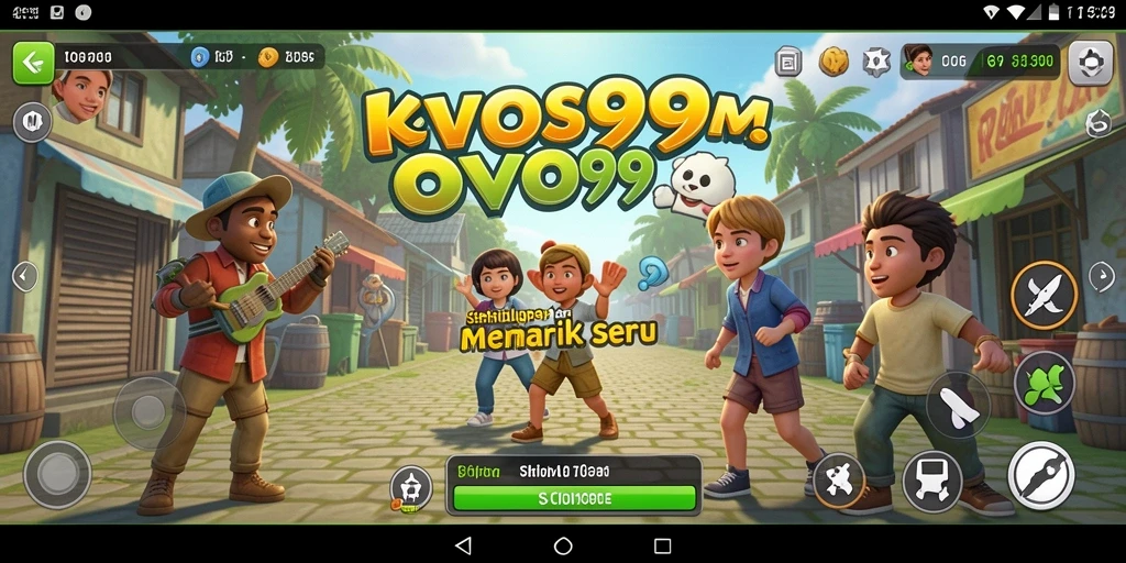 Gameplay OVO99 yang menarik dan interaktif dalam dunia simulasi.