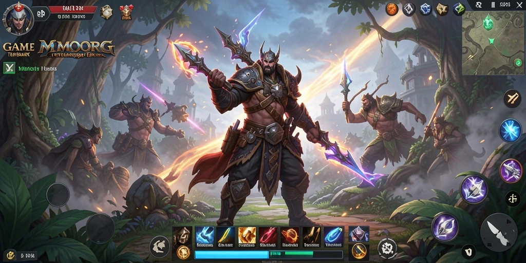 Gameplay RPG epik dengan pertarungan seru dan pengalaman mendalam.