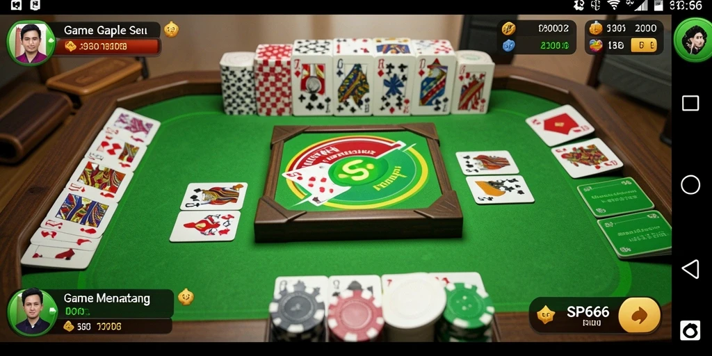 Tampilan gameplay SP666 yang menarik dan penuh warna.