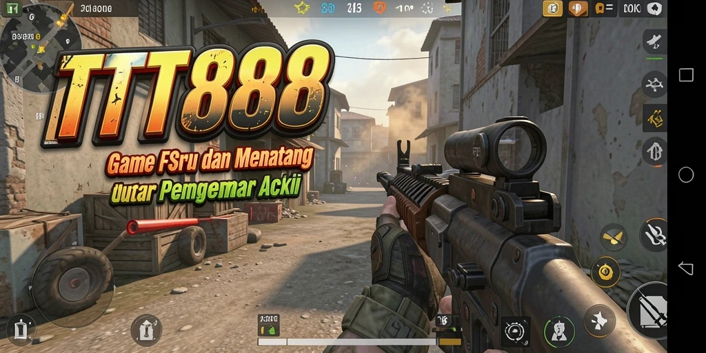 Gameplay seru dari TTT888 dengan aksi menembak yang mendebarkan.